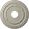 Ekena Millwork Dublin Ceiling Medallion (Canopies up to 8 1/4"), 15 3/8"OD x 3 5/8"ID x 1"P, Pot of Cream Crackle CM15DUPCC - alternate 1
